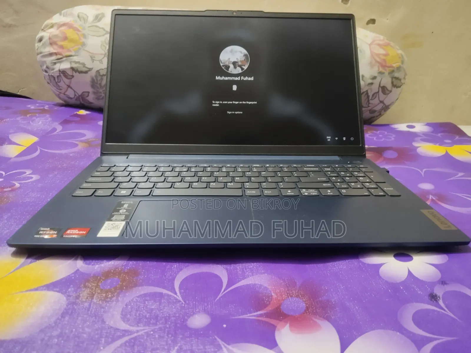 Laptop Lenovo Ideapad 3 16GB AMD Ryzen 7 SSD 512GB