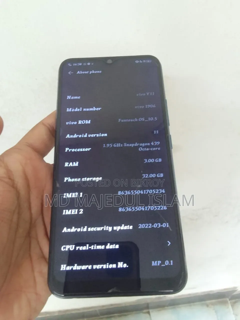 Vivo Y11 32 GB