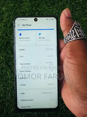 Tecno Camon 20 256 GB Blue