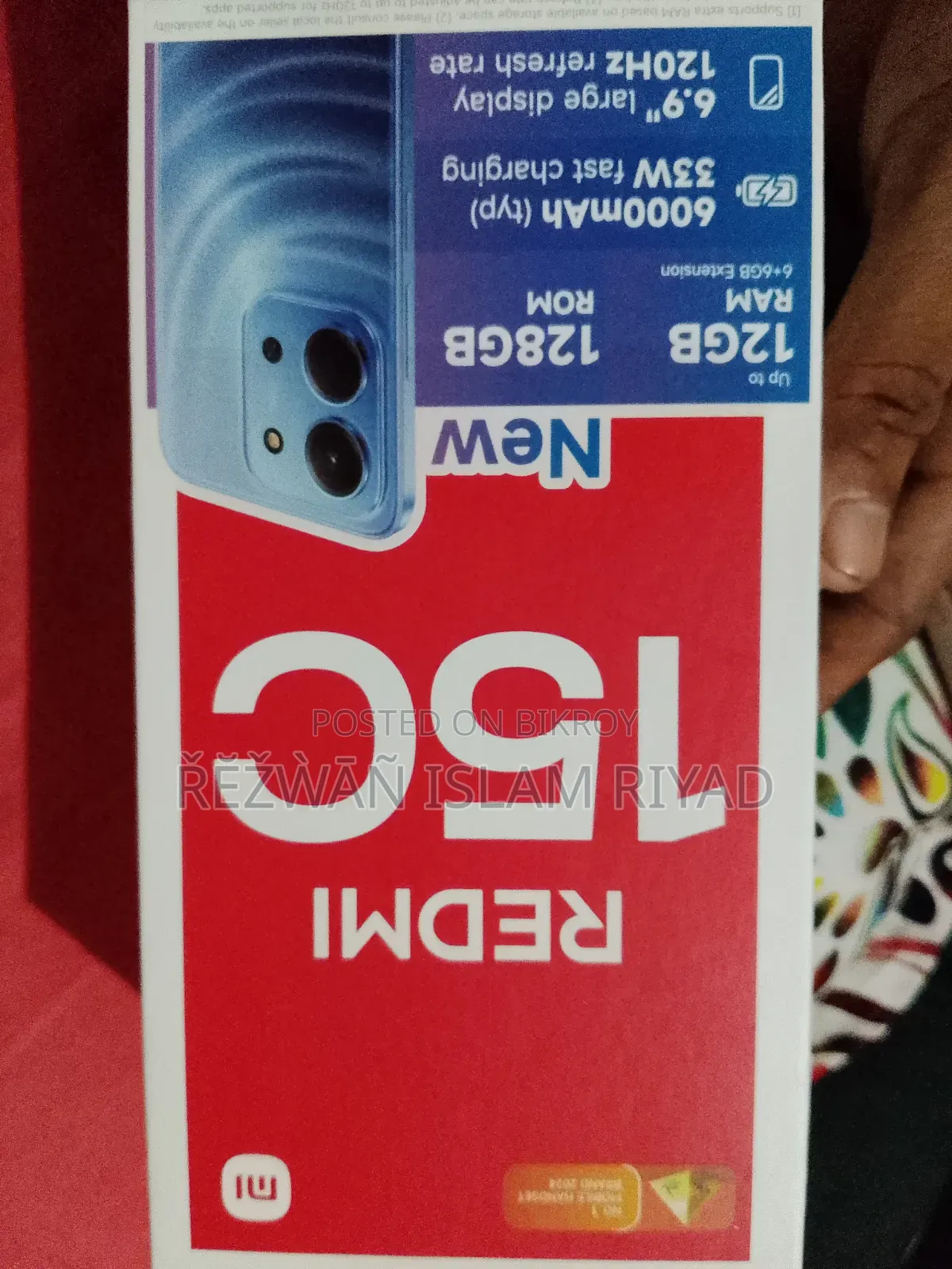 New Xiaomi Redmi 15C 4G 128 GB Blue