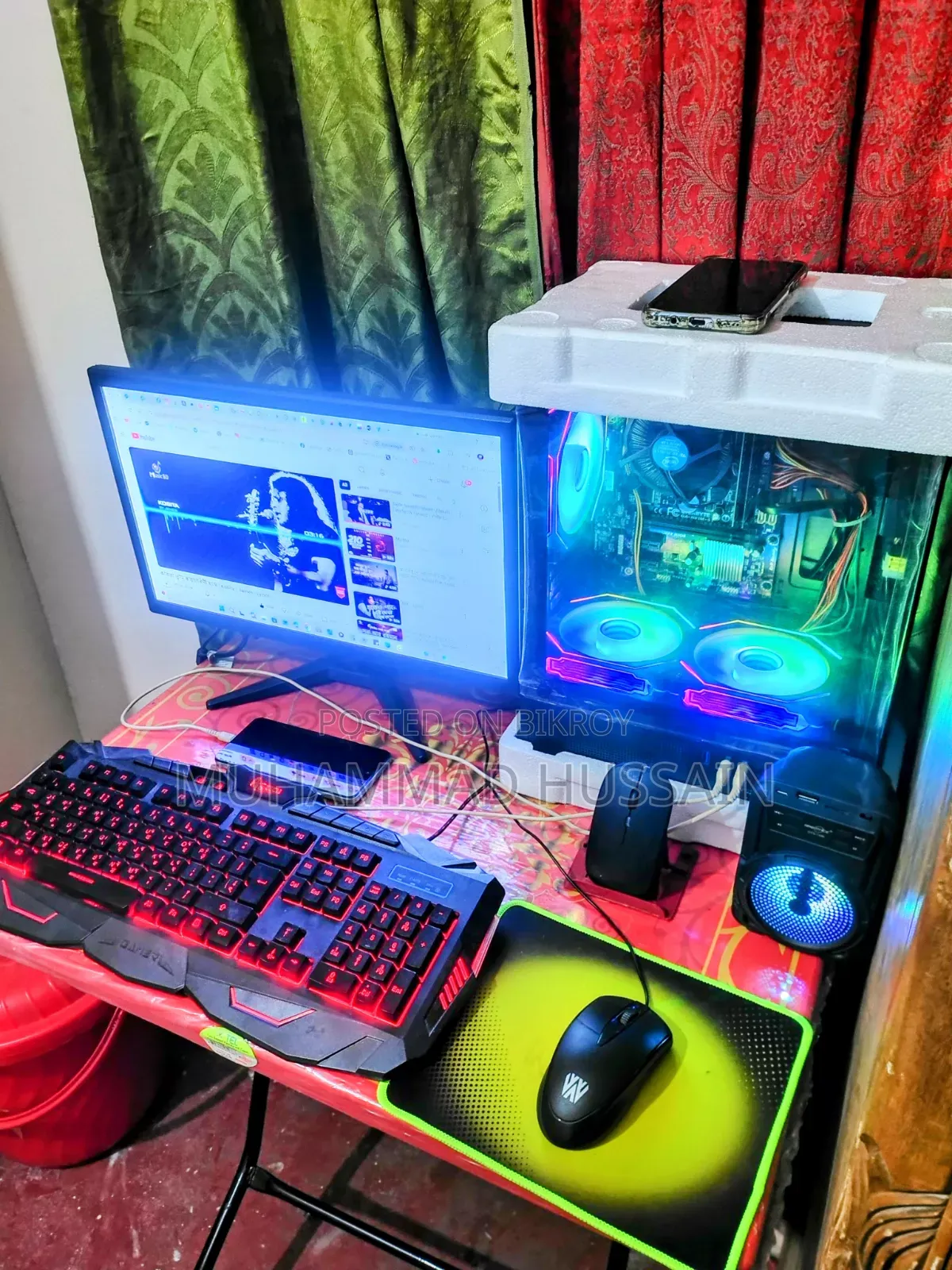 New Desktop Computer Gigabyte GA-H110MSTX-HD3-ZK 8GB SSD 128GB