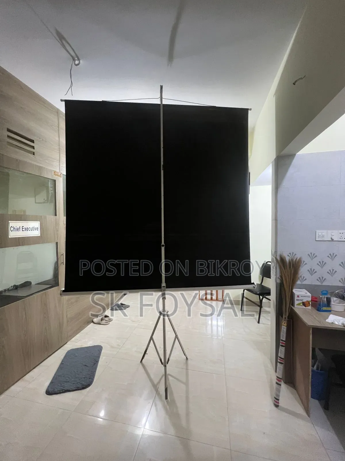 70*70 Portable Projector Screen