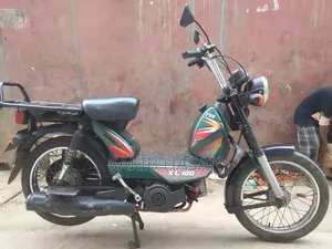 TVS XL 100 2021 Green