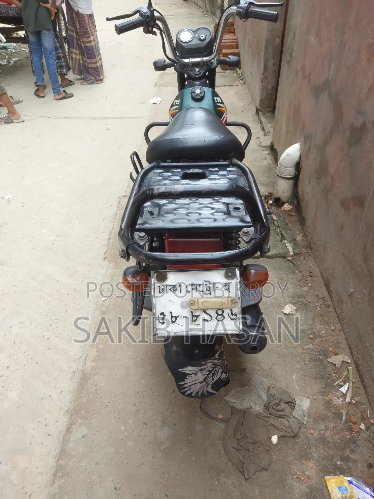 TVS XL 100 2021 Green