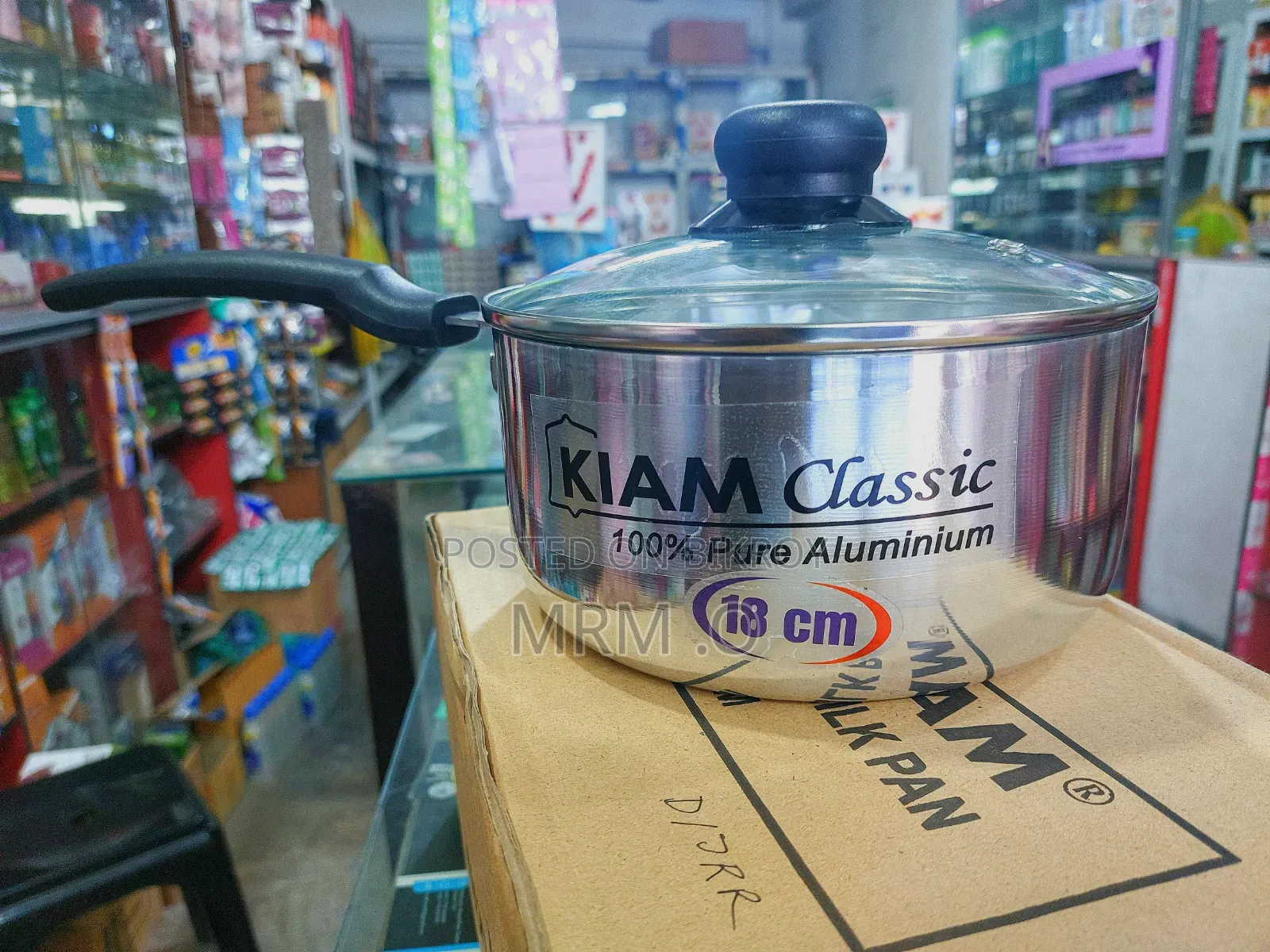 Kiam Classic Pure Aluminium Milk Pan (18 Cm)