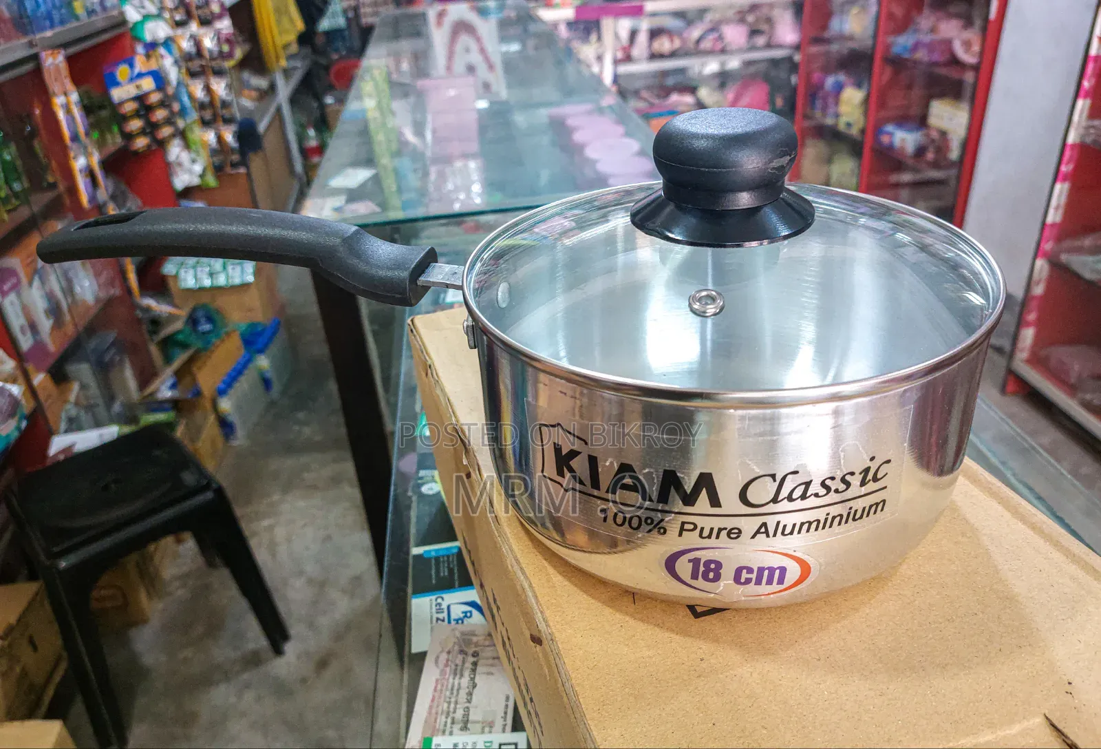 Kiam Classic Pure Aluminium Milk Pan (18 Cm)