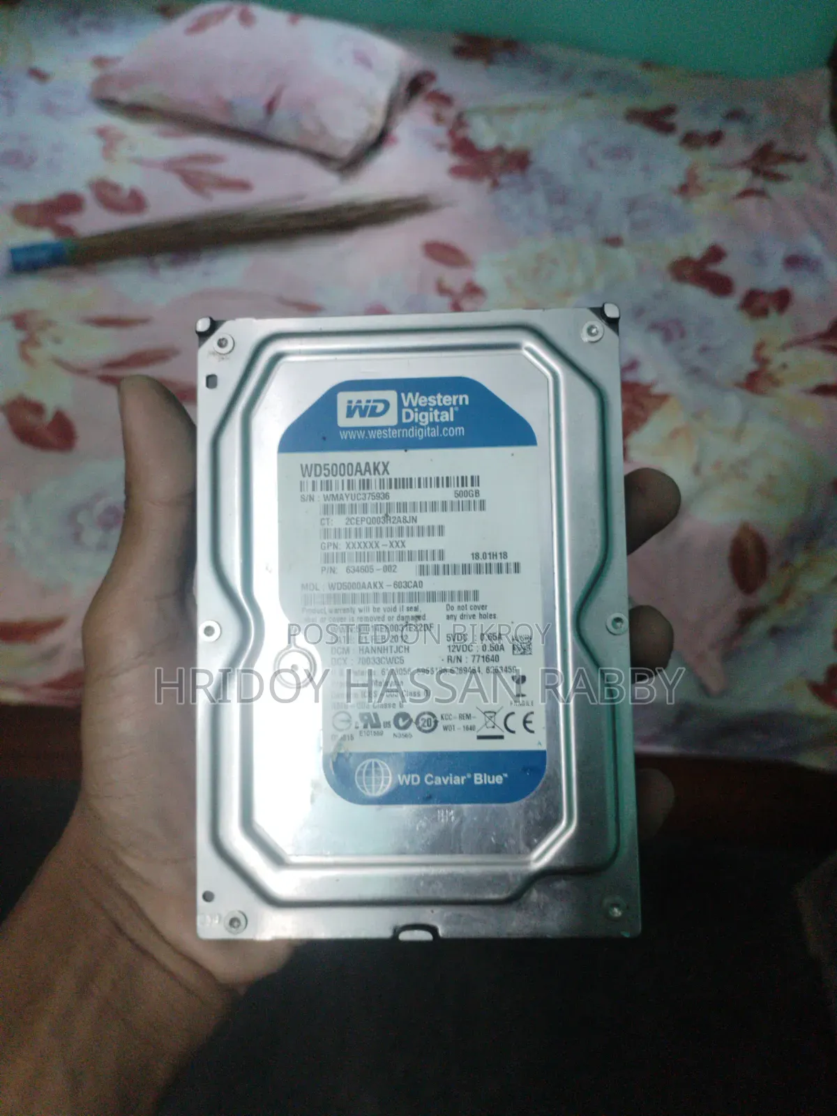 500 Gb Harddisk