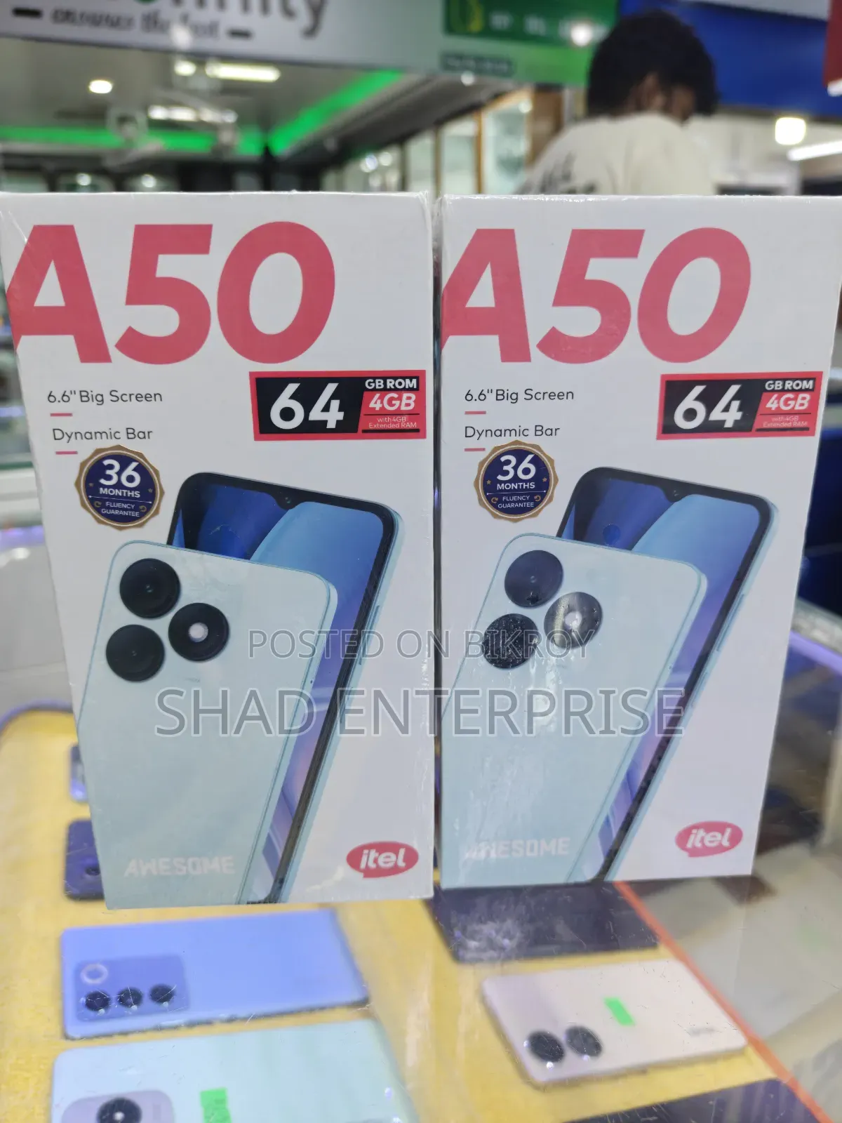 New Itel A50 128 GB
