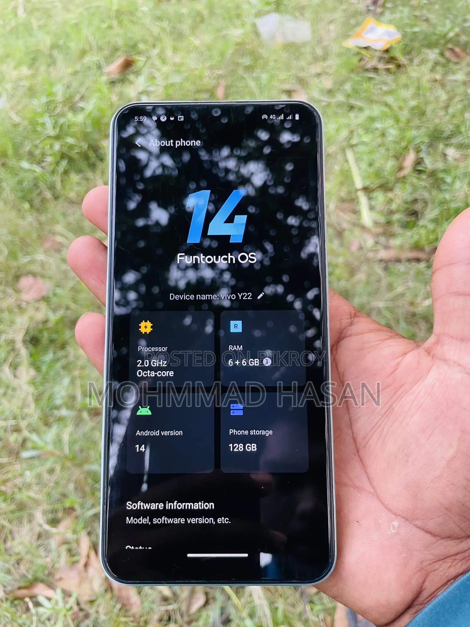 Vivo Y22 128 GB