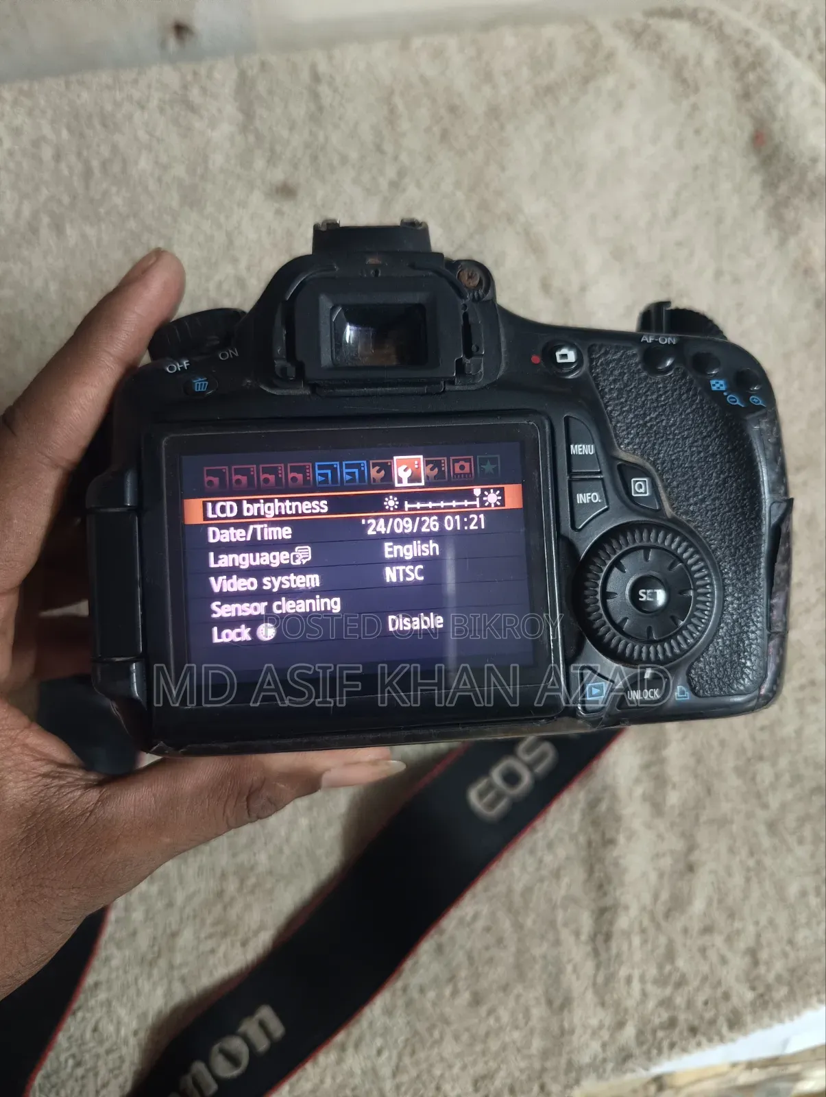 Canon 60D Camera for Sale