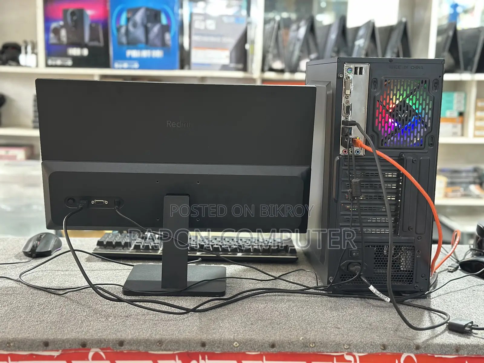 Desktop Computer 8GB AMD Ryzen 5 HDD+SSD 1TB