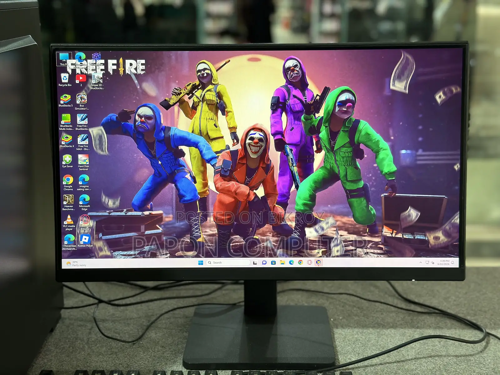 Desktop Computer 8GB AMD Ryzen 5 HDD+SSD 1TB