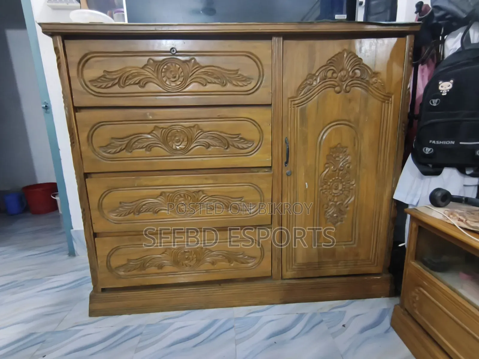 Teak Wood Wardrobe