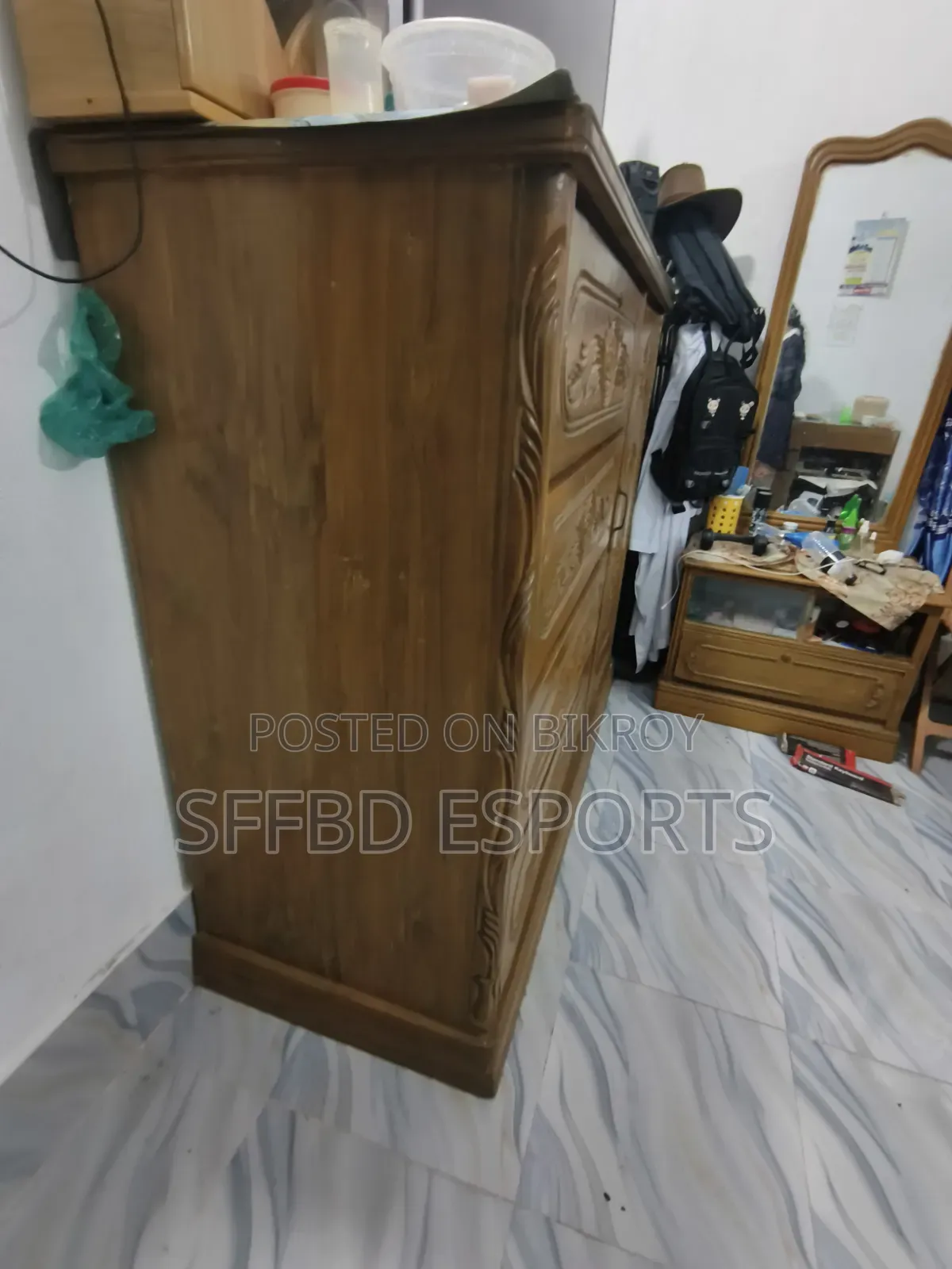 Teak Wood Wardrobe