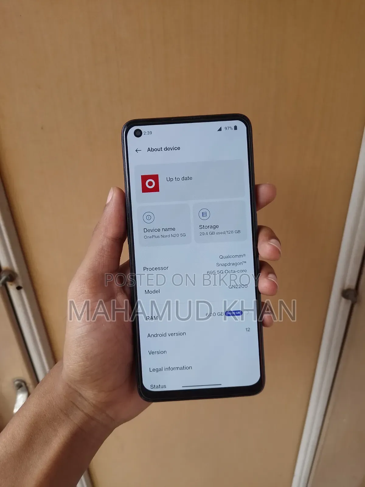 OnePlus Nord N20 5G 128 GB Black