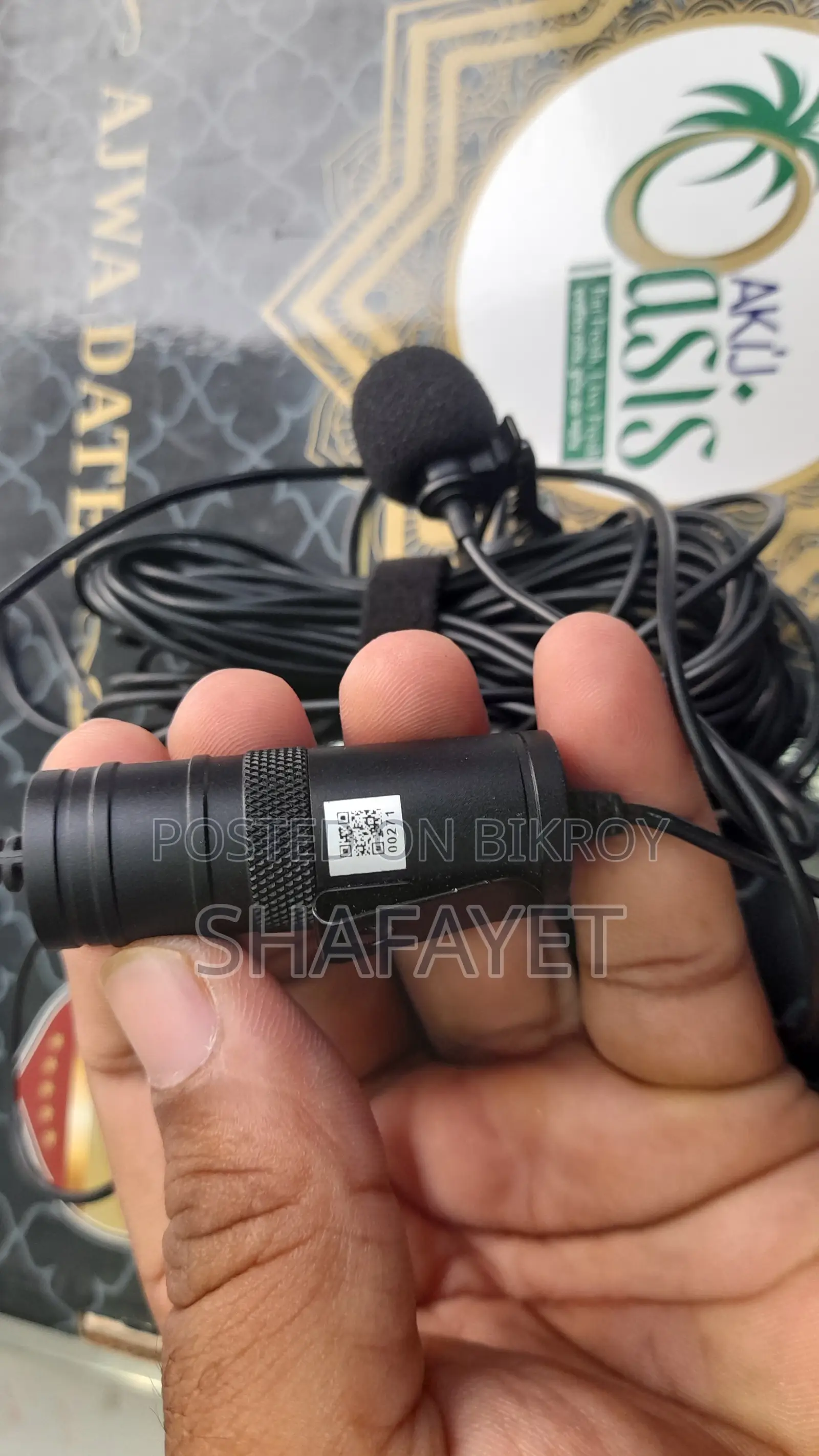 Boya BY-M1 Omnidirectional Lavalier Microphone (Original)