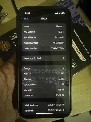 Apple iPhone 14 128 GB Blue