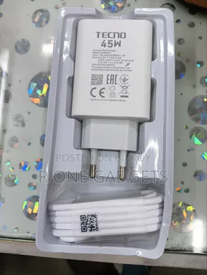 Tecno 45 Watt Original Charger