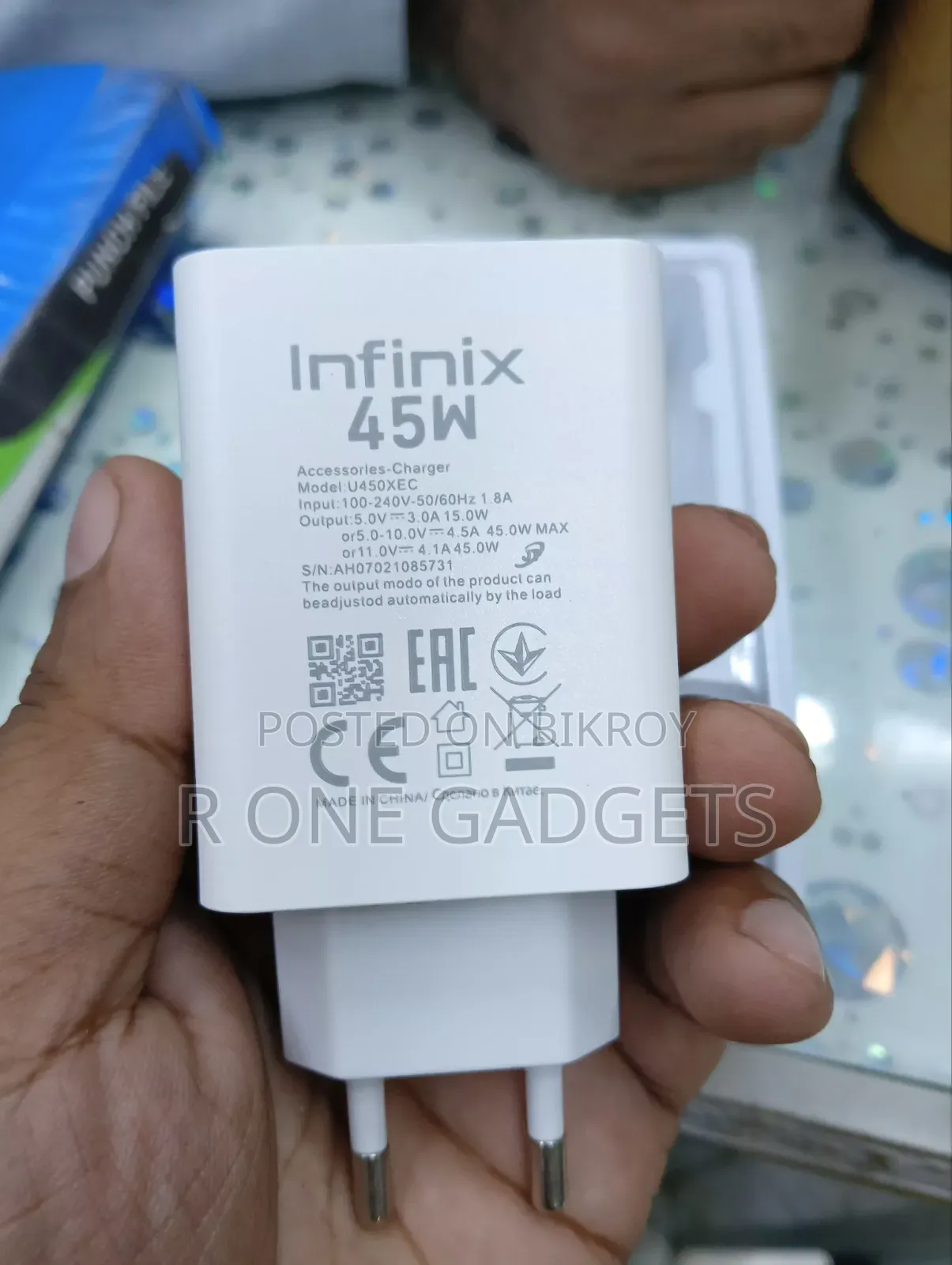 ইনফিনিক্স ৪৫ ওয়াট অরিজিনাল চার্জার