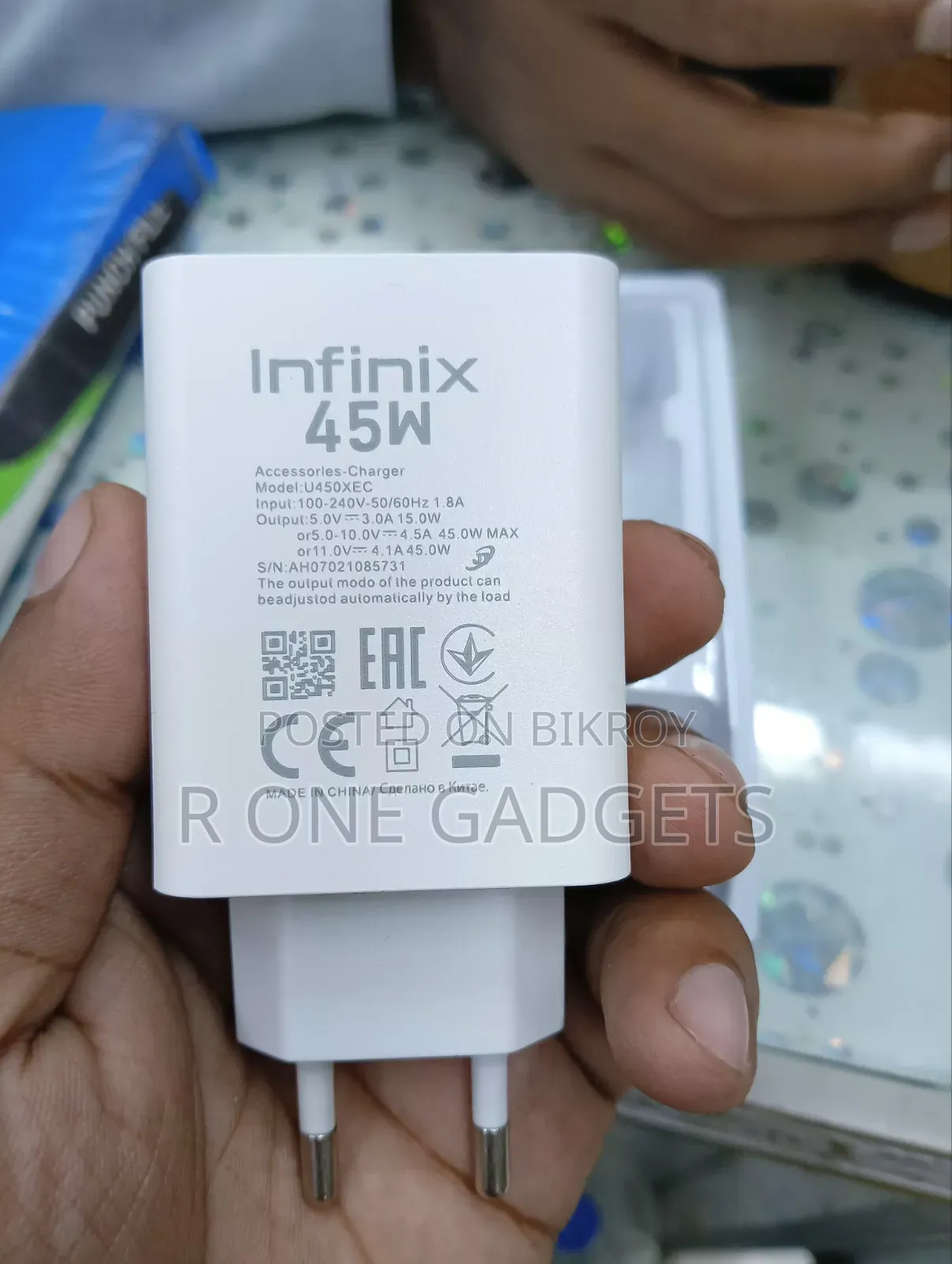 ইনফিনিক্স ৪৫ ওয়াট অরিজিনাল চার্জার