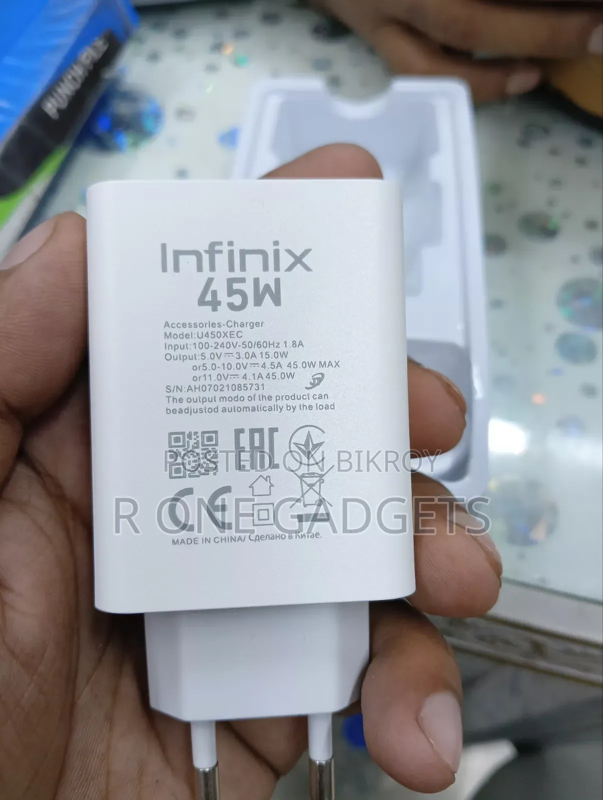 ইনফিনিক্স ৪৫ ওয়াট অরিজিনাল চার্জার