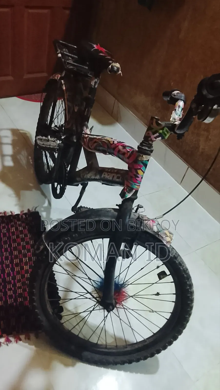 A bicycle will be sold.