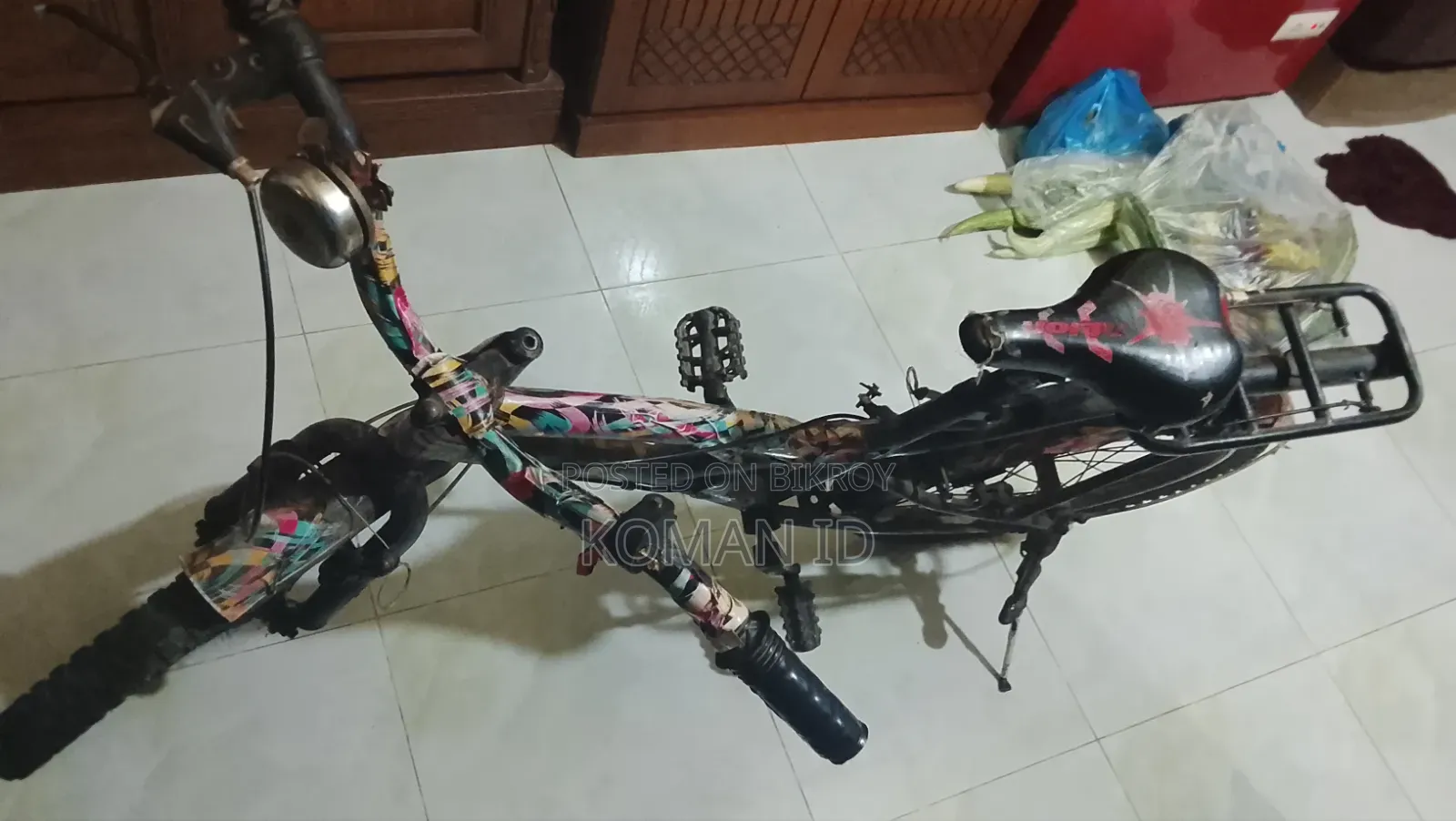 A bicycle will be sold.