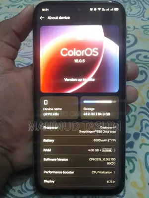 Oppo A6x 64 GB Blue
