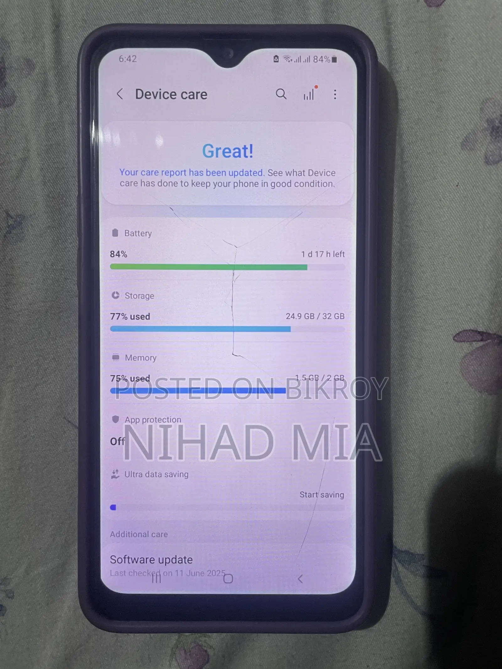 Samsung Galaxy A10s 32 GB Blue