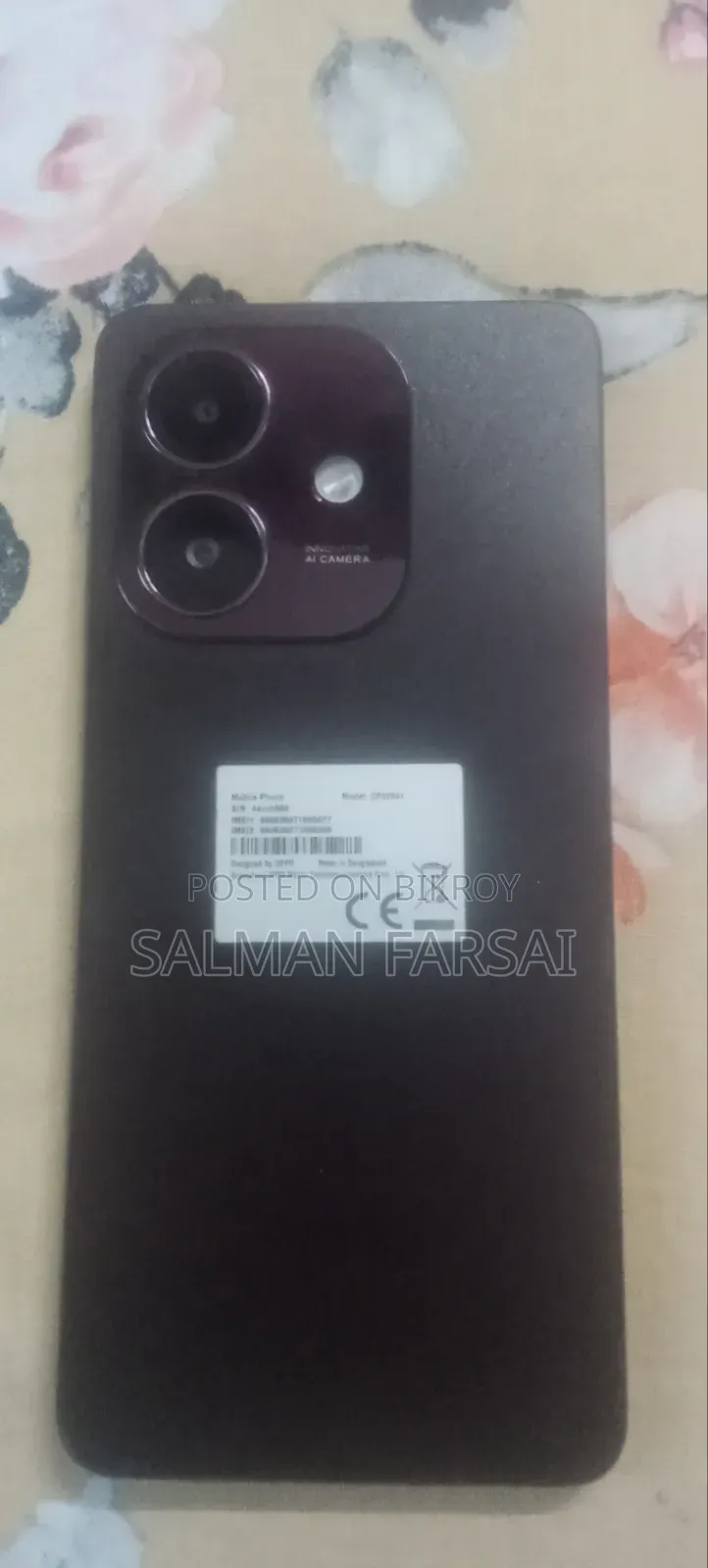 Oppo A3X 4G 128 GB Black