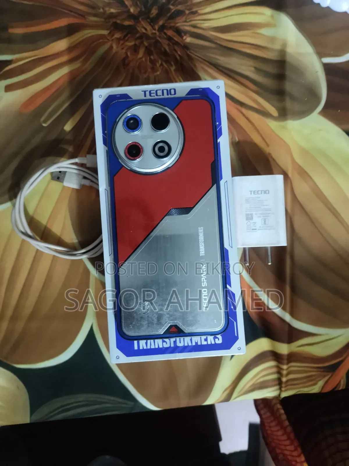 New Tecno Spark 30 Pro 256 GB Red