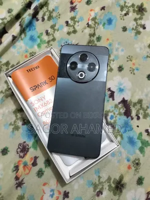 New Tecno Spark 30 128 GB Black
