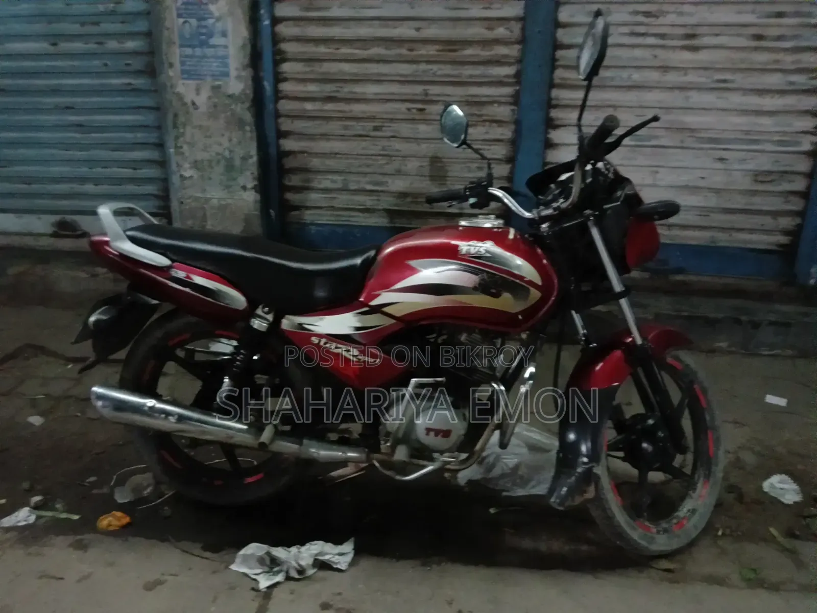 TVS Metro 2008 Red
