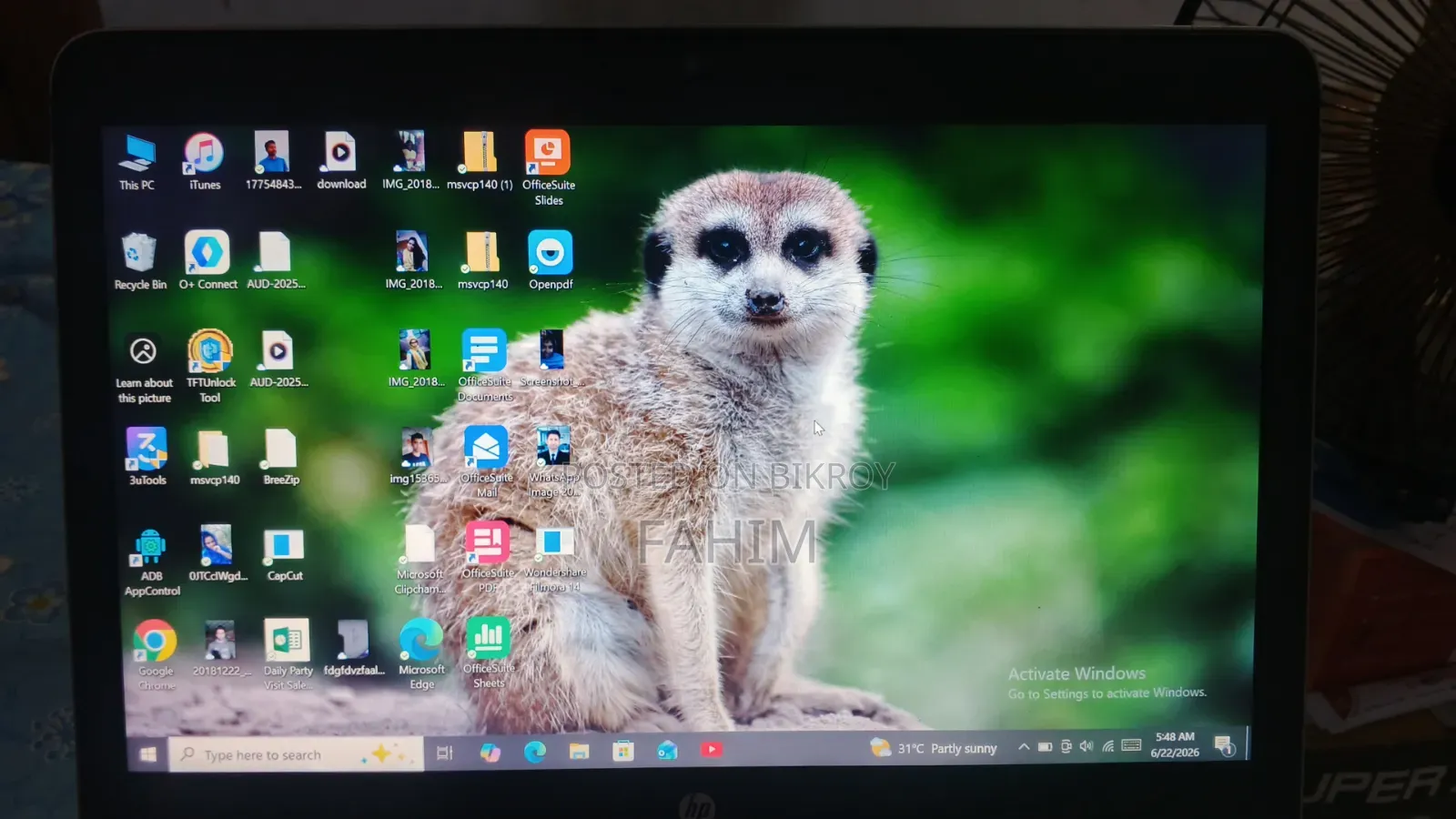 Laptop HP EliteBook 840 G3 8GB Intel Core I5 SSD 256GB