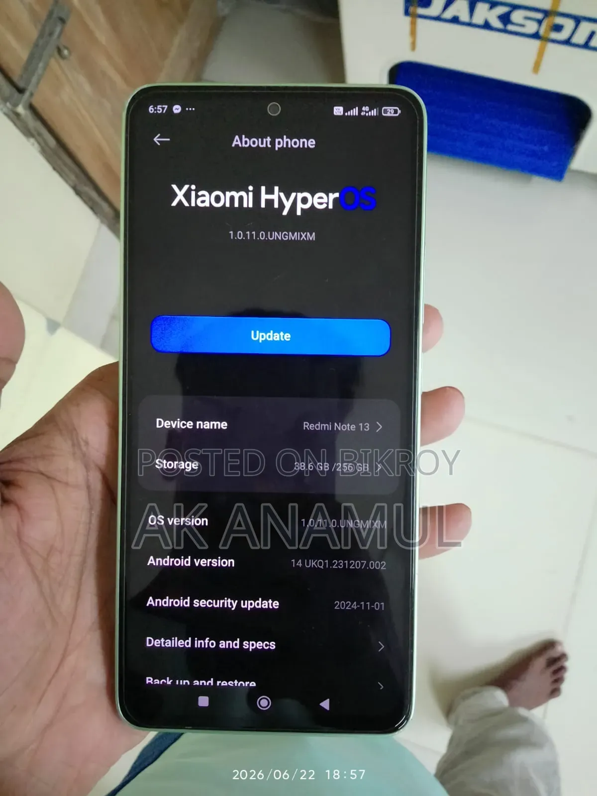 Xiaomi Redmi Note 13 256 GB