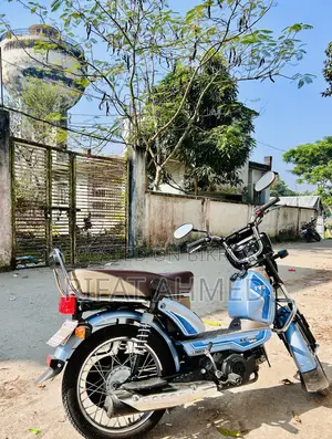 New TVS XL 100 Comfort 2023 Blue