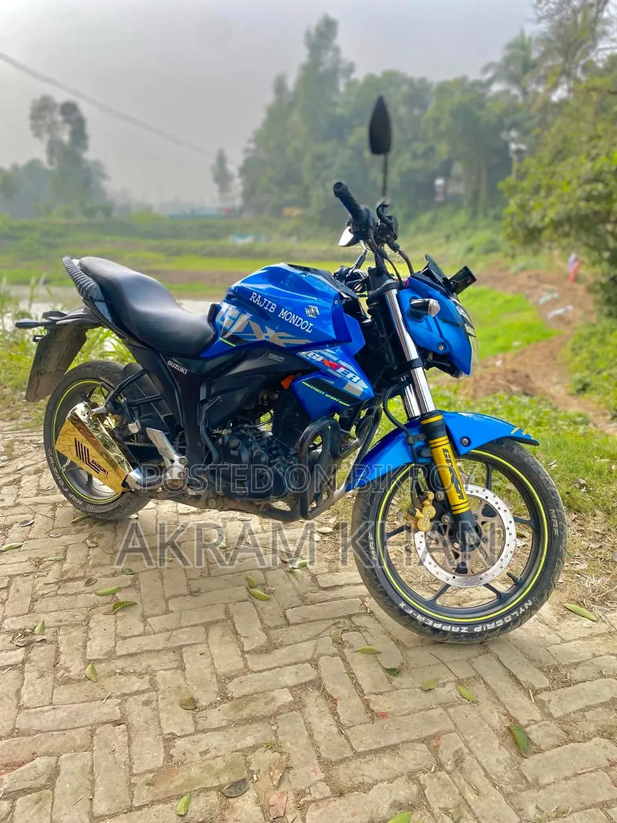 সুজুকি জিক্সার মনোটোন ২০১৮ ব্লু
