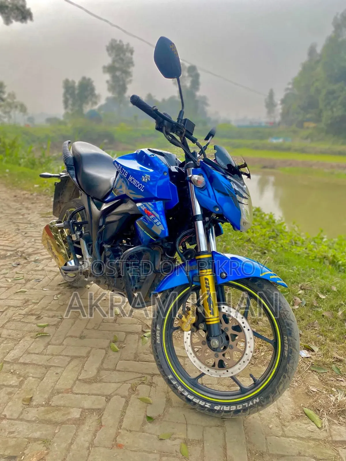 সুজুকি জিক্সার মনোটোন ২০১৮ ব্লু