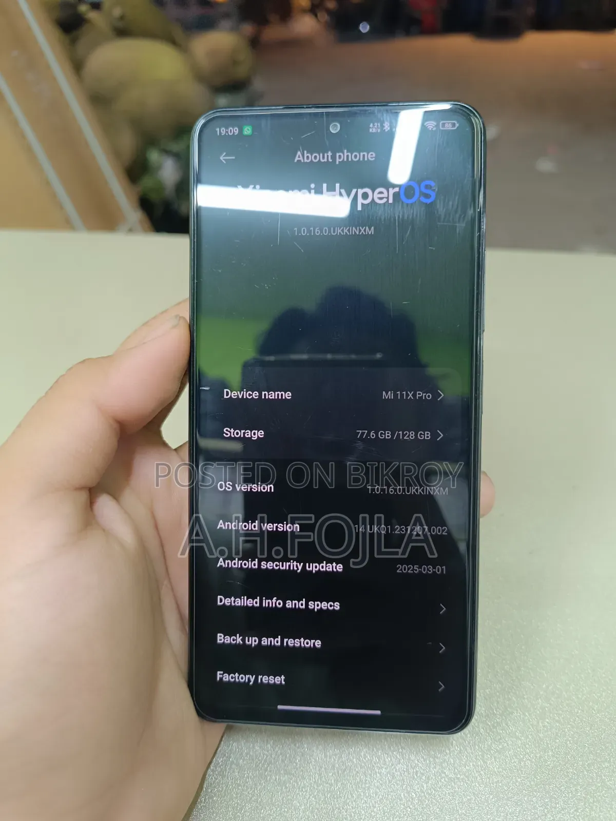 Xiaomi Mi 11X 128 GB Black