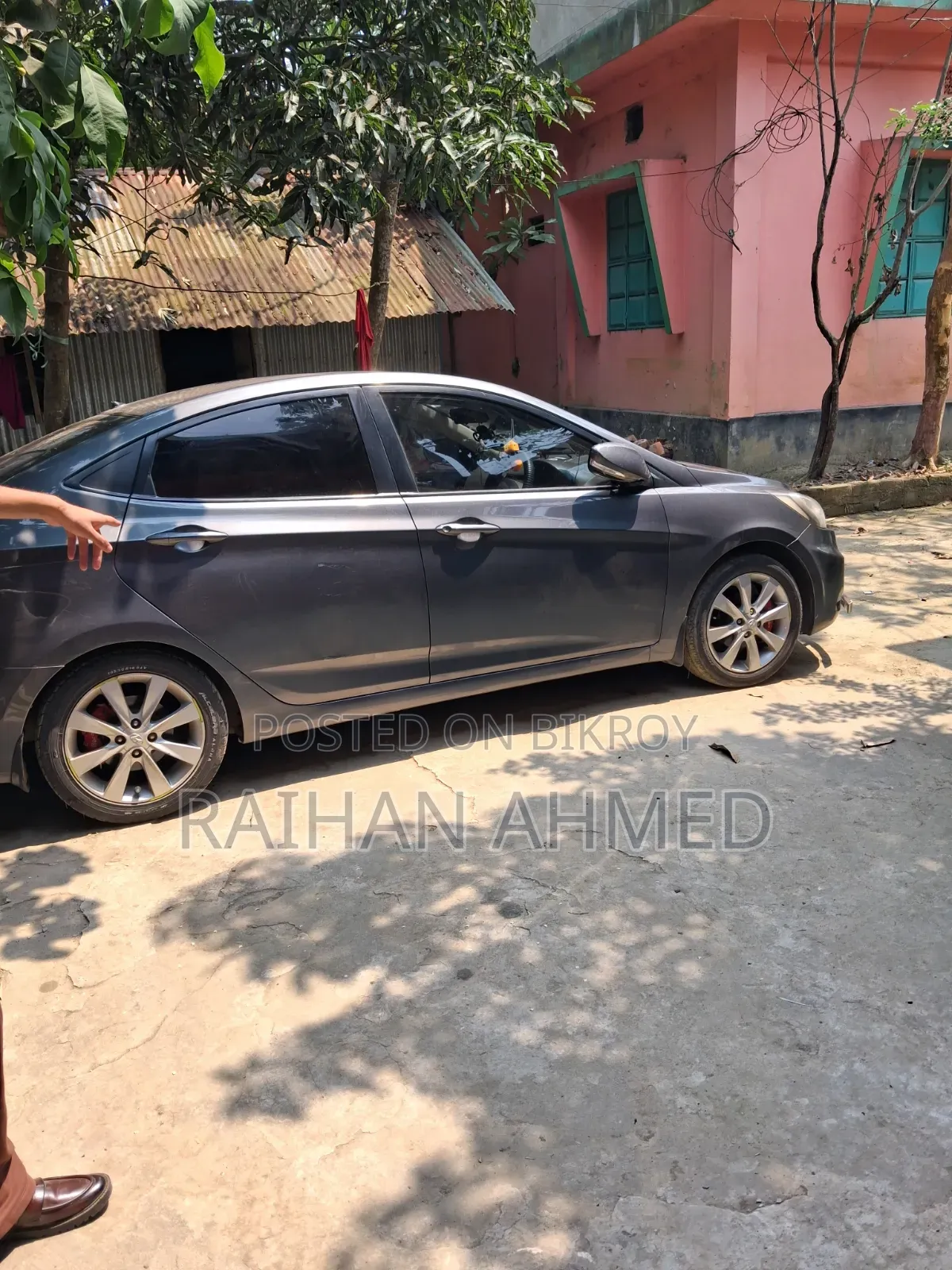 Hyundai Accent 2012 Gray