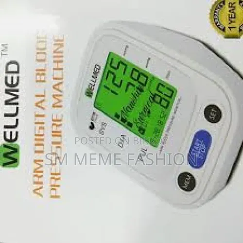Digital Blood Pressure Machine Wellmed