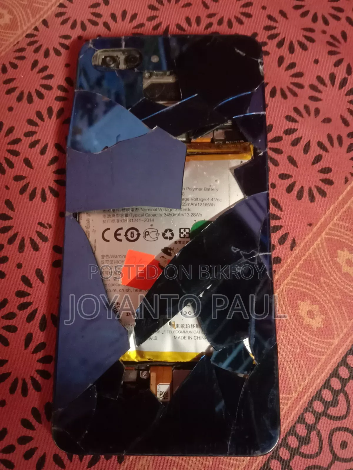 Oppo R15 128 GB Blue