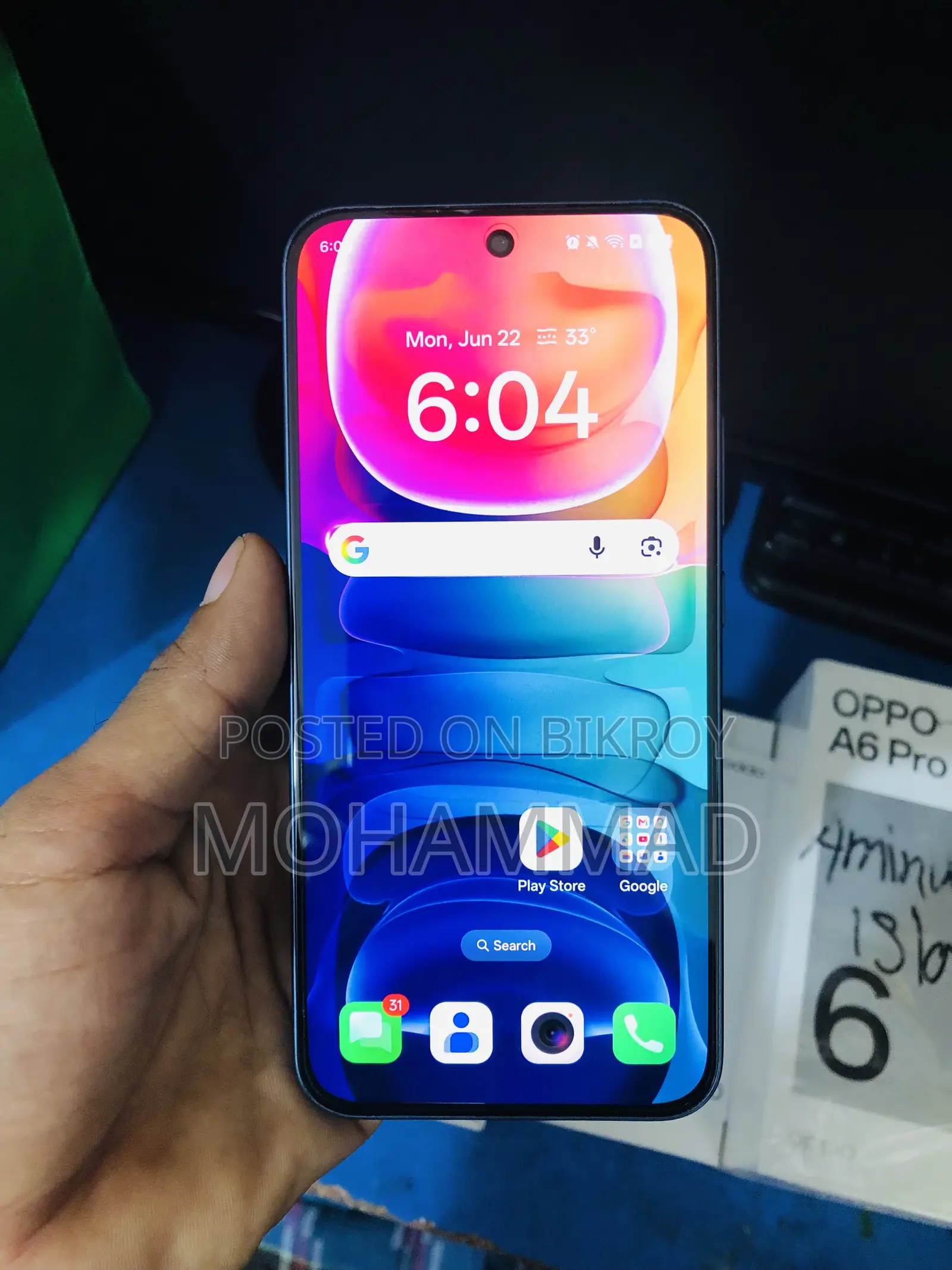 Oppo A6 Pro 5G 256 GB Blue