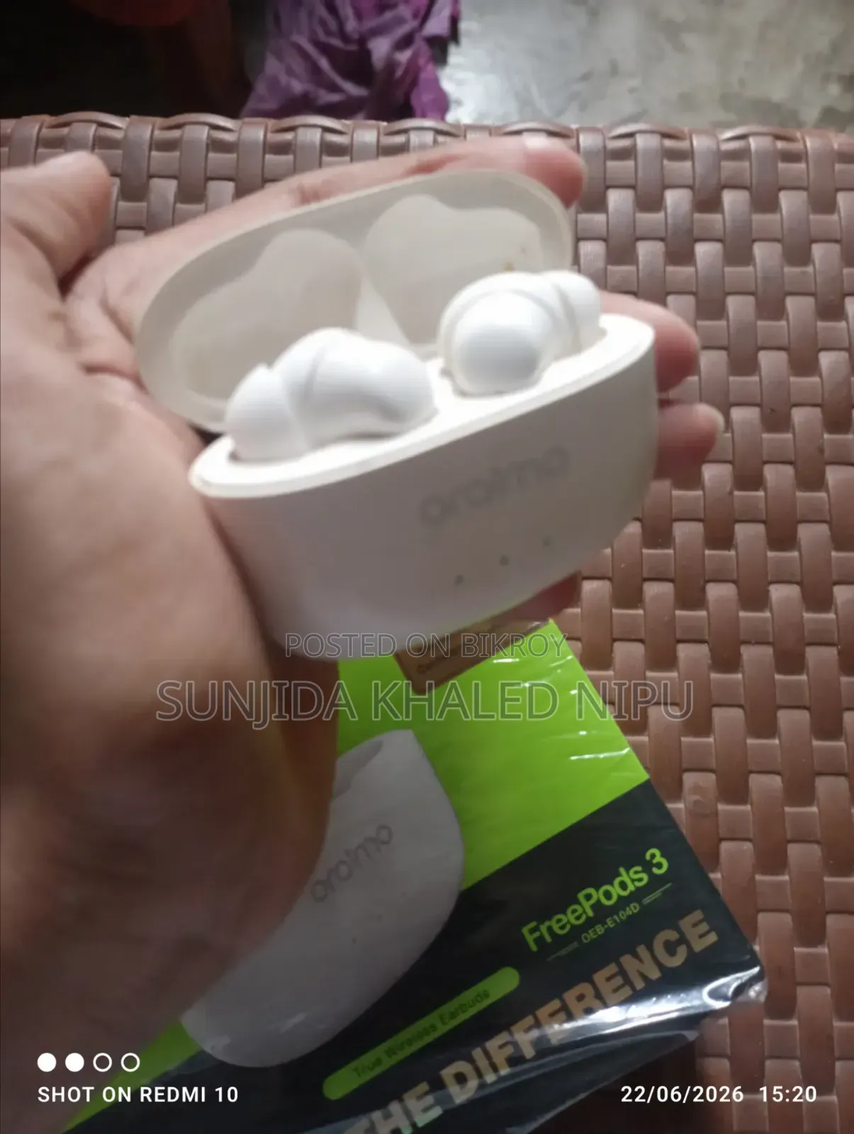 Oraimo Free Pods 3