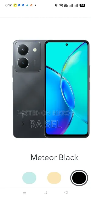 Vivo Y36 256 GB Black