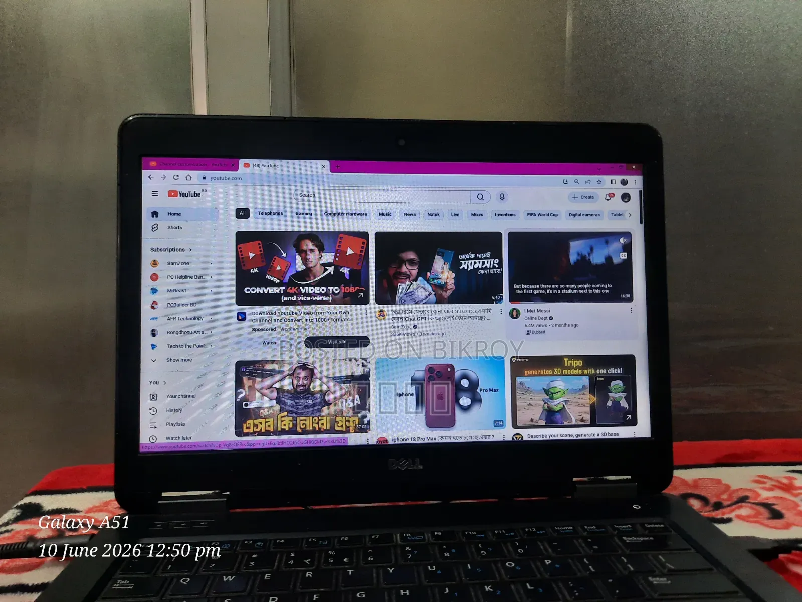Laptop Dell Latitude E5440 8GB Intel Core I5 HDD 500GB