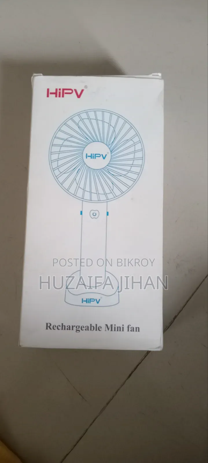 Rechargeable Fan