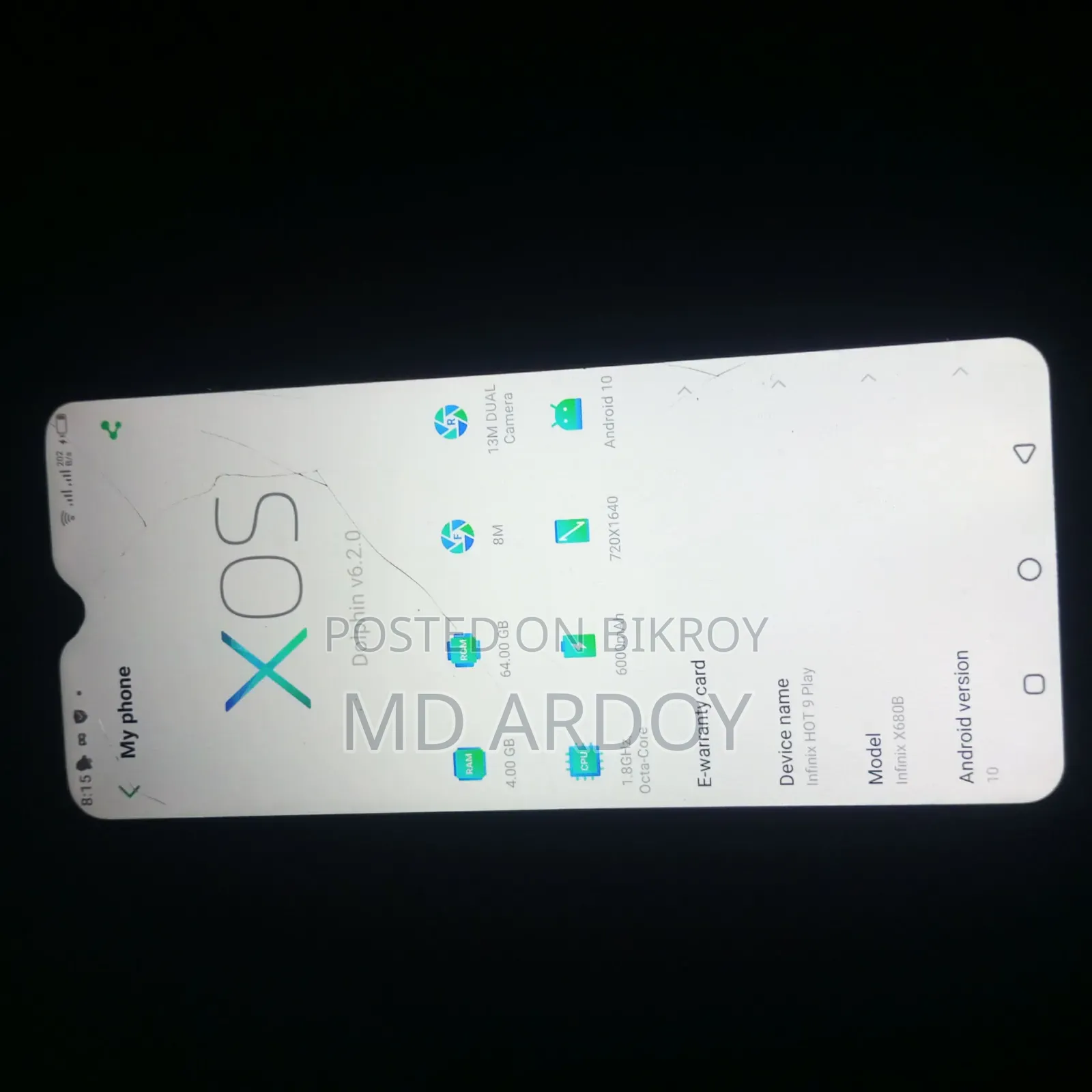 Infinix Hot 9 Play 32 GB Blue