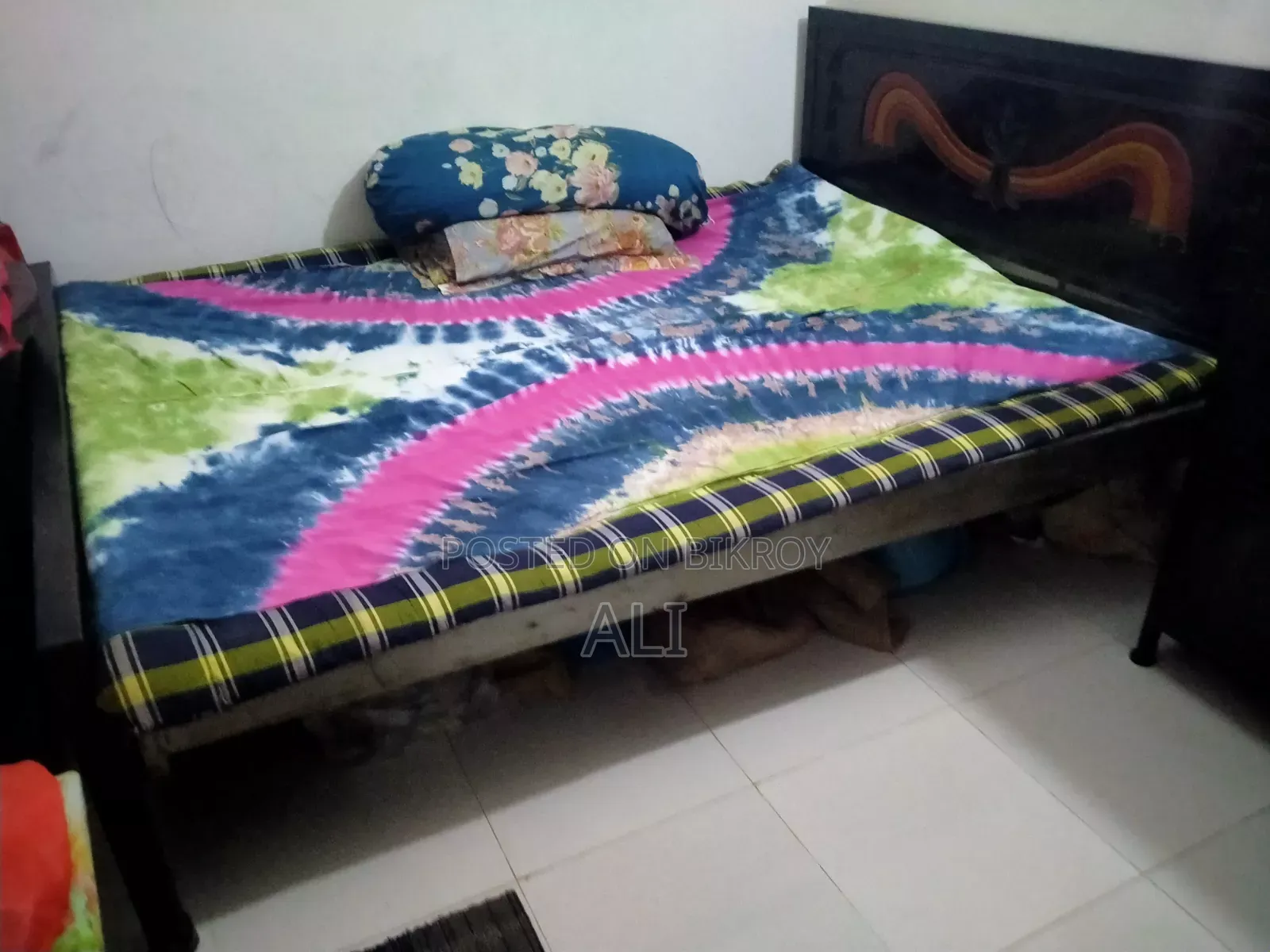 A bed for sale