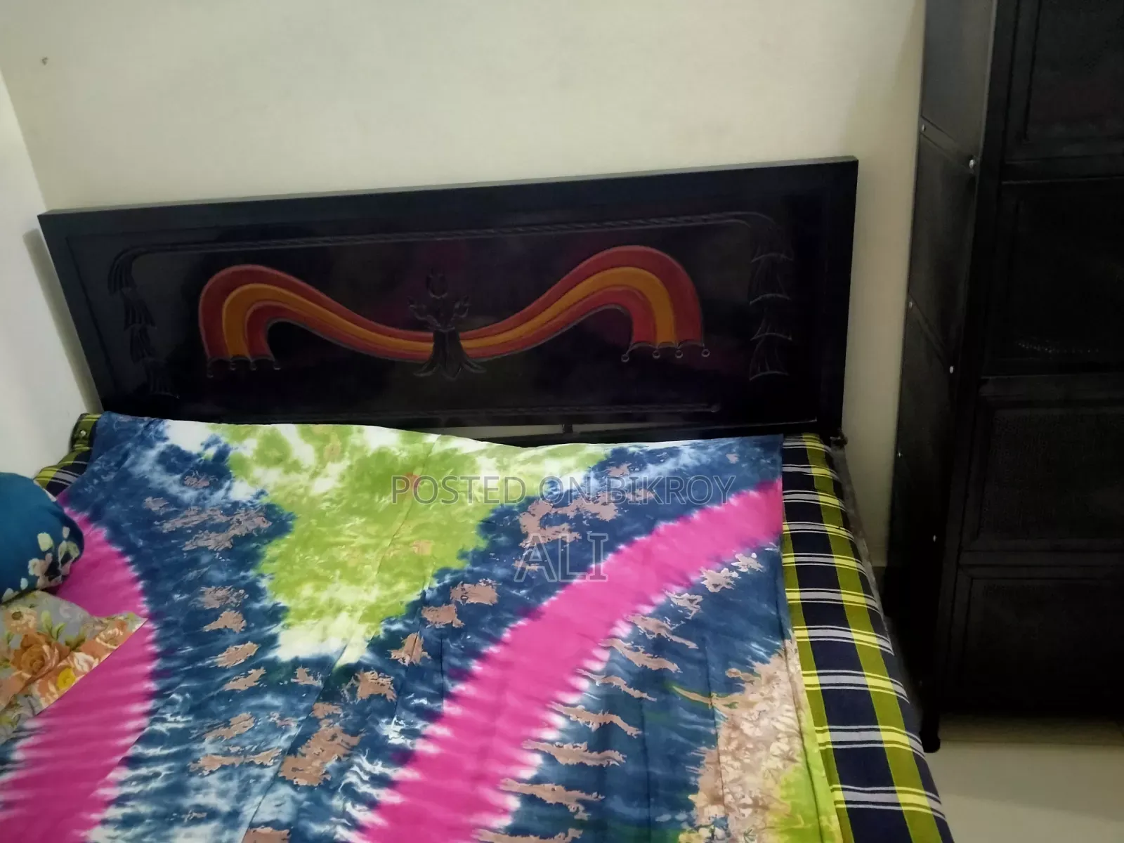 A bed for sale